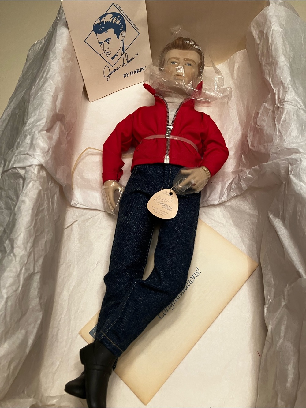 James Dean Dakin doll NWT